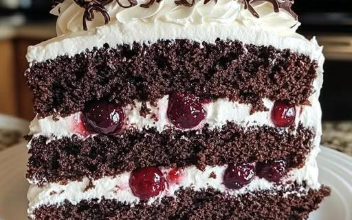 CHOCOLATE BLACK FOREST CAKE